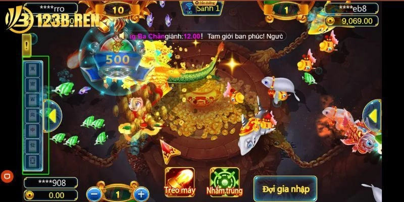 Các phòng chơi tam tiên bắn cá hấp dẫn